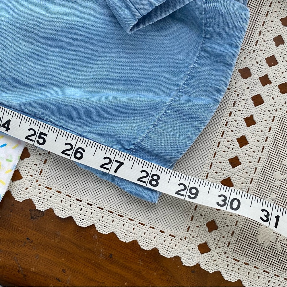 SO SUPER COMFY CHAMBRAY PANTS - LARGE - Picture 9 of 9